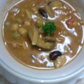 チャーミル's cooksnap of when they made 豆まめいっぱい茄子とトマトのカレースープ.