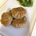 ゆうゆう715's cooksnap of when they made 揚げない簡単ミートボール.