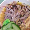 みや☆なな's cooksnap of when they made 簡単もやしゆかり和え♪お弁当のすき間に.