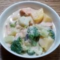 ポニーリボン's cooksnap of when they made ■鮭とブロッコリーのクリーム煮■.