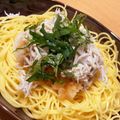 さくら724's cooksnap of when they made ヘルシーしらすおろし☆純和風パスタ.