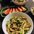 かなぽん☆☆'s cooksnap of when they made 高野豆腐とにらの甘辛そぼろあん【作り置き.