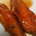 みき☆ハチ's cooksnap of when they made 手羽中の生姜はちみつ照り焼き.