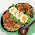 RIKOTORA's cooksnap of when they made 【お弁当】即席☆インゲンのおかか和え.