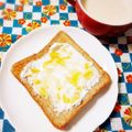 ふうはっちゃん's cooksnap of when they made カッテージチーズ＆ジャムトースト.
