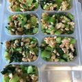 kyuma480's cooksnap of when they made 離乳食後期♡小松菜納豆(冷凍可).