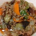 クックX2MINZ☆'s cooksnap of when they made 夏野菜と挽肉のオイスターソース炒め丼の具.