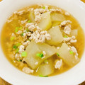 ぶたぶた☆こぶた's cooksnap of when they made 定番！冬瓜の鶏そぼろ煮.