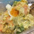 ほっとたこやき's cooksnap of when they made 海老ブロッコリーゆでたまごのサラダ.
