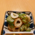 もんしゅしゅ's cooksnap of when they made ちくわときゅうりのわさび醤油合え.