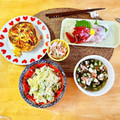 komutatata's cooksnap of when they made 新玉ねぎとささみの明太マヨネーズサラダ.