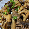 まんまーるさん's cooksnap of when they made 牛肉ときのこのオイスターソース炒め.