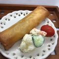 まこさんど's cooksnap of when they made お弁当にも！ポテサラ春巻き☆.