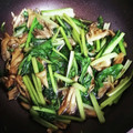 ♬あじさいのレシピ♬'s cooksnap of when they made 小松菜と舞茸の炒め物♪オイスターソース.