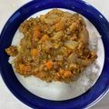 ねこしずちゃん's cooksnap of when they made カレールウで簡単ドライカレー.
