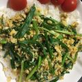 クック2H9MD0☆'s cooksnap of when they made 簡単！５分☆ふわふわニラ玉☆.