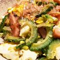 naochiino's cooksnap of when they made めんつゆで簡単☆基本のゴーヤチャンプルー.