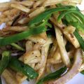 ぴあの姫's cooksnap of when they made フライドポテトリメイク炒め物 カレー味.