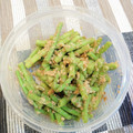 グランマＫ's cooksnap of when they made レンジで超簡単☆ささげの生姜胡麻和え.
