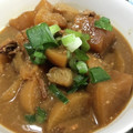 ウラビア's cooksnap of when they made 超簡単☆とろとろ牛スジ煮込み大根☆圧力鍋.