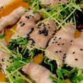 クックZT0L4I☆'s cooksnap of when they made レンジで簡単！豆苗の豚バラ巻き.