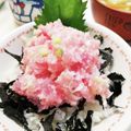 クックE662AA☆'s cooksnap of when they made ネギトロ丼♡覚書記録でございます♡.