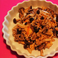 神風＊'s cooksnap of when they made エノキとブナシメジのバター醤油玉子とじ.