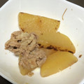 ななめ右naname's cooksnap of when they made 焼き大根と豚肉の煮もの.