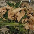 しろうさよしこ's cooksnap of when they made 水菜とささ身のさっぱりサラダ.