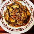 夢's cooksnap of when they made 麻婆茄子定食.