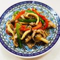 あっこ姉's cooksnap of when they made 洋食屋☆豚肉とキノコの玉ねぎソース炒め.