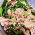 梨夜☆'s cooksnap of when they made つるむらさきと舞茸のおひたし.