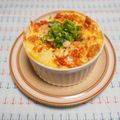 バカリャウ's cooksnap of when they made 豆腐とはんぺんのふわふわツナオムレツ.
