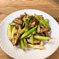 mikko6's cooksnap of when they made エリンギアスパラ☆味付け決まるマヨソテー.