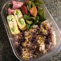 栗丸うさぎ's cooksnap of when they made ちょいとお洒落に♡ストライプふりかけご飯.