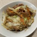 きのこの里味's cooksnap of when they made 豚こま肉とキャベツの赤味噌炒め.
