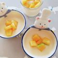 umi☆neco's cooksnap of when they made ふんわり～♪メロンムース✿.