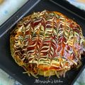 Miiyasusho's cooksnap of when they made 広島風お好み焼き.