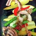 xyzクック's cooksnap of when they made イカとポテトのアヒージョ.