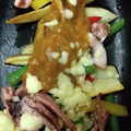 xyzクック's cooksnap of when they made イカのげそ＋野菜たっぷりのアヒージョ炒め.