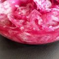 rakusite's cooksnap of when they made 紫大根（紅しぐれ大根）の甘酢漬け.