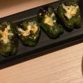 料理初心者imsk's cooksnap of when they made 種ごとペロリ！ピーマンの丸焼きチーズのせ.