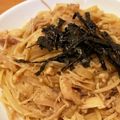 Mejadream's cooksnap of when they made チキン缶でパスタ.