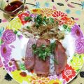 ﾁｲﾁｬﾝﾏﾏ's cooksnap of when they made 焼鳥屋さんのみょうがとかいわれのサラダ♡.