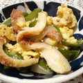 あきつま（杏花☆）'s cooksnap of when they made 節約70円♡ちくわと卵の塩バター炒め.