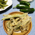 クックI7I5L1☆'s cooksnap of when they made ピーマン丸ごと一個揚げp(^^)q.
