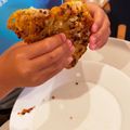 しょーばお's cooksnap of when they made 簡単！カレー粉DEフライドチキン♪.