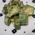 うーれい's cooksnap of when they made 簡単！オクラのぽん酢マヨ・粒マスタード入.