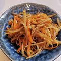 ぷぅぷー's cooksnap of when they made きんぴらごぼう☆つきこんにゃく入り☆.