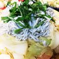 クッキン坊主's cooksnap of when they made キャベツとシラスの塩焼きそば.